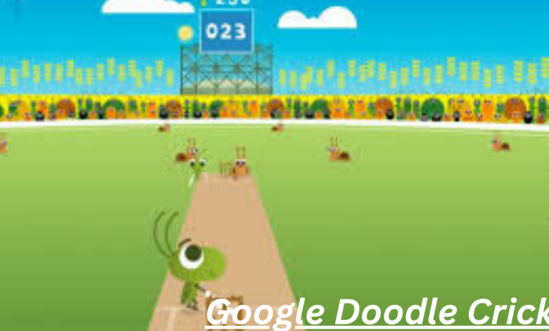 google doodle cricket