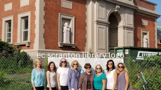 ec scranton library logo