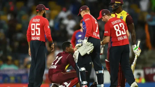 West Indies Cricket Team vs England Cricket Team Match Scorecard