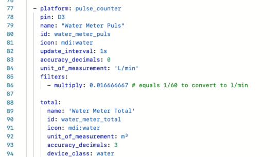 state_class none and device_class volume