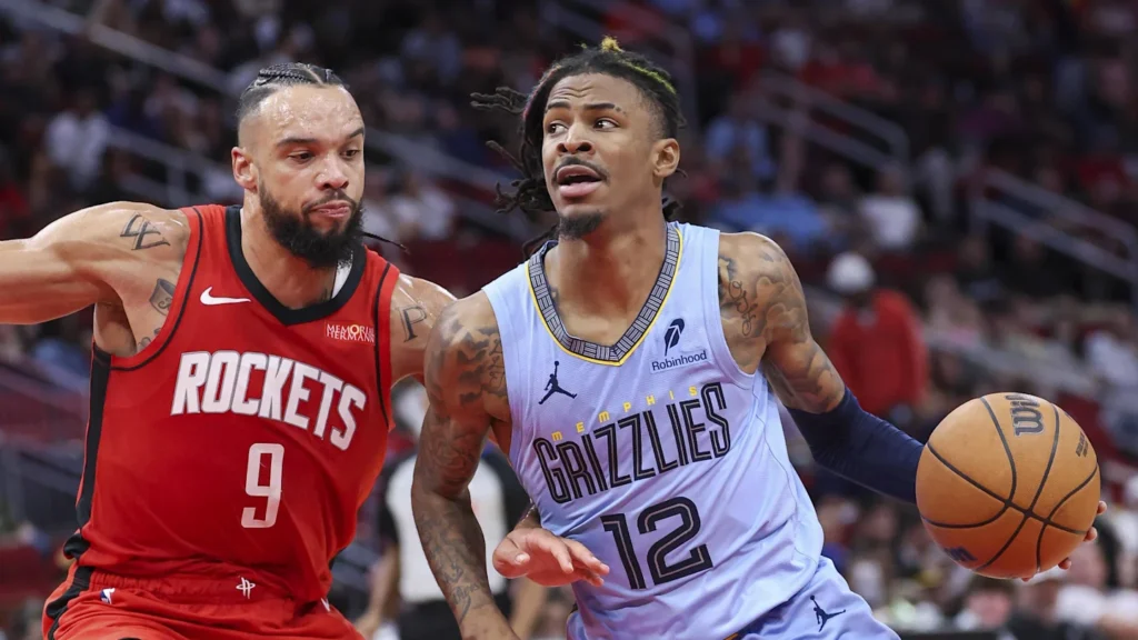 Houston Rockets vs Memphis Grizzlies Match Player Stats