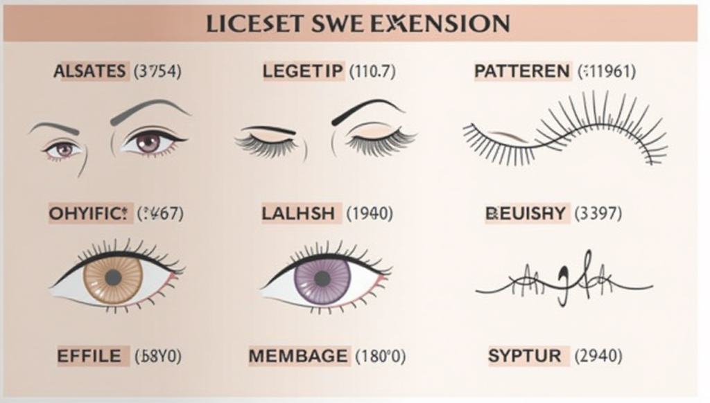 Eyelash Extension Styles