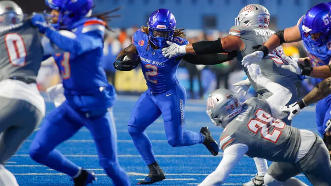 Boise State Broncos football vs UNLV football match player stats