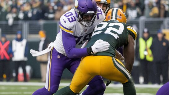 Minnesota Vikings vs Green Bay Packers Match Player Stats