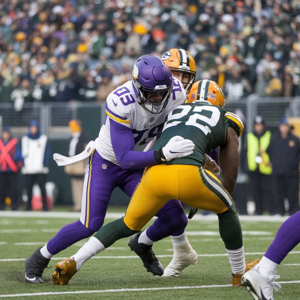 Minnesota Vikings vs Green Bay Packers Match Player Stats