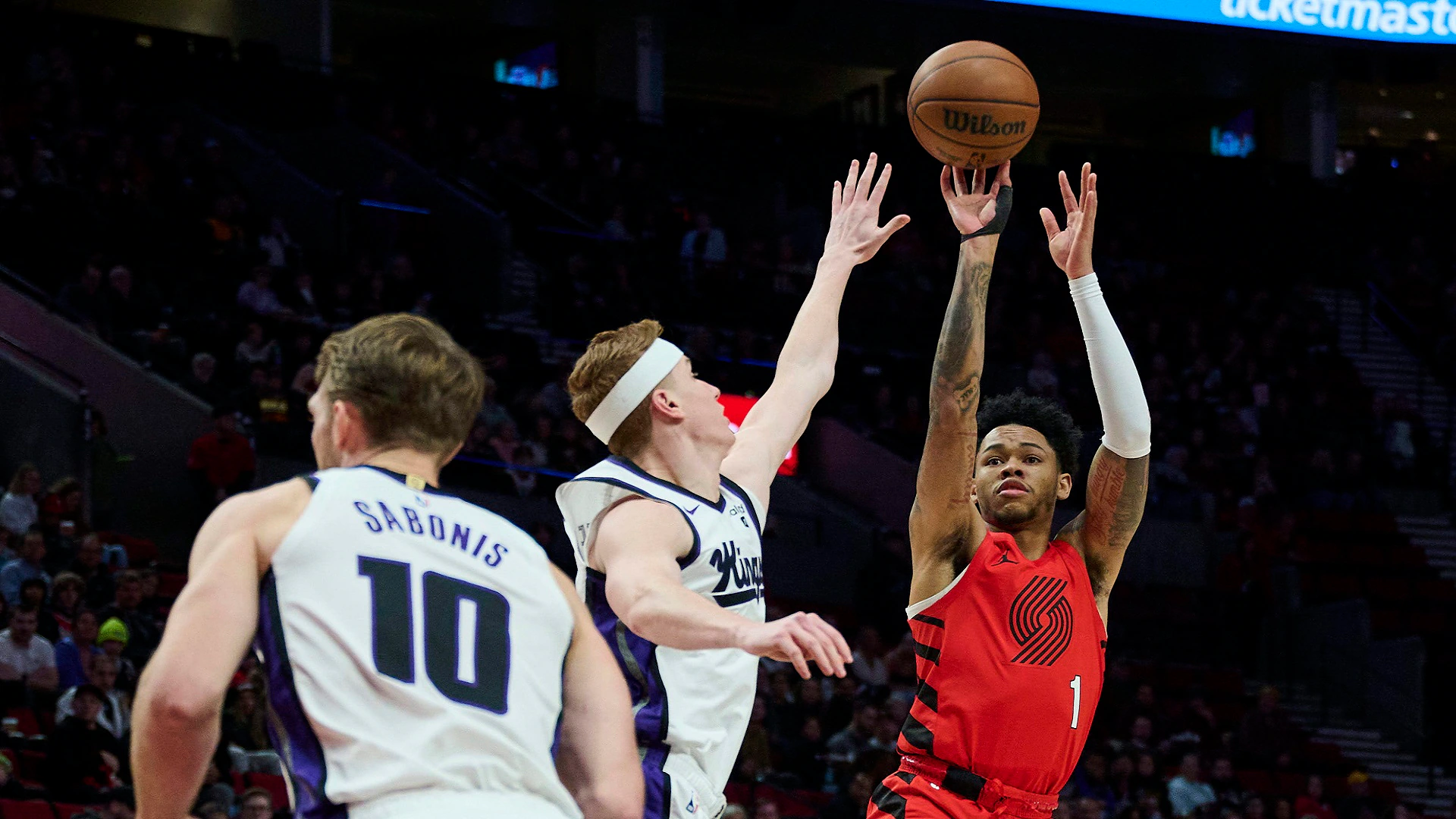 sacramento kings vs portland trail blazers match player stats​