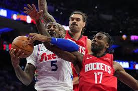 Houston Rockets vs 76ers match player stats