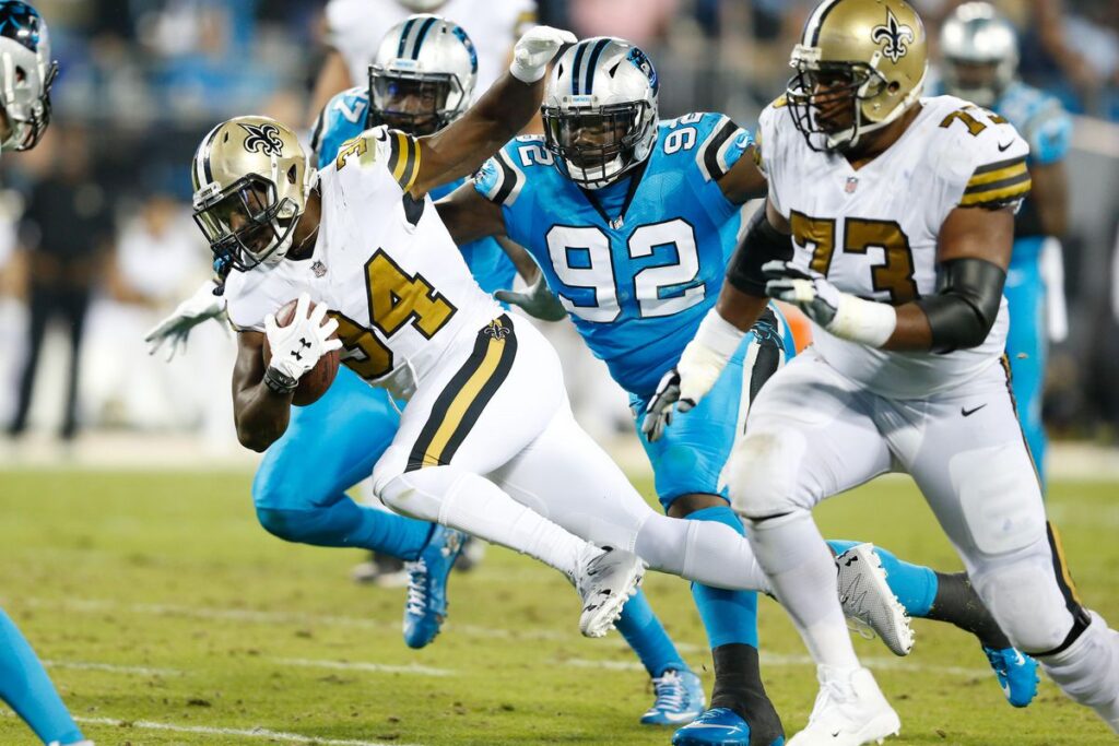 New Orleans Saints vs Carolina Panthers Match Player Stats