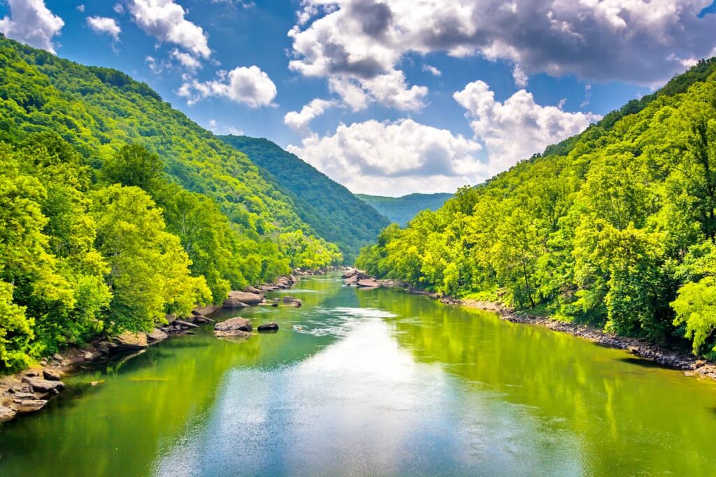 Famous Lake Appalachian Plateau